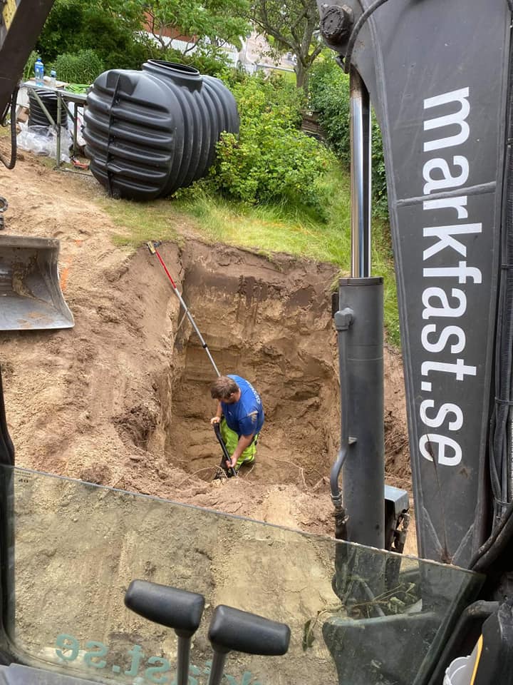 dränering Halmstad Mark & Fastighetsservice